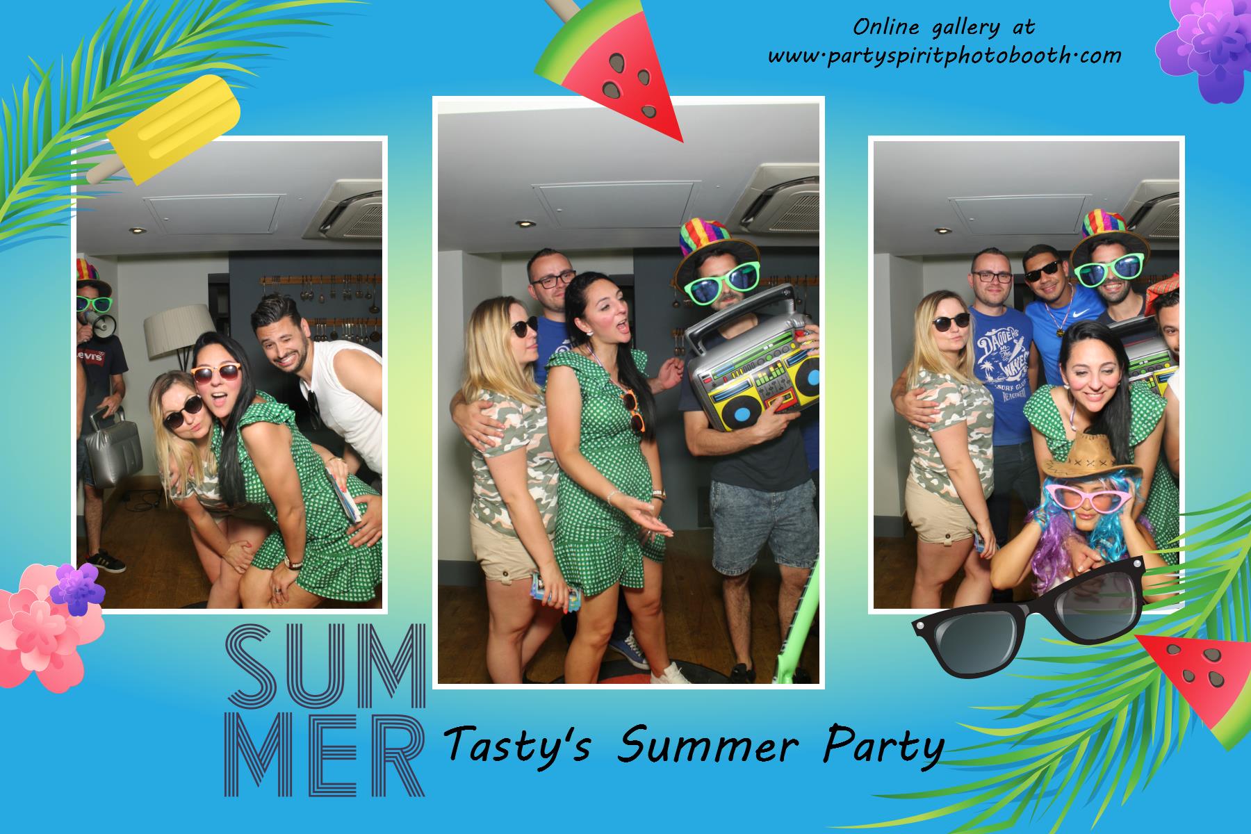 Tasty's Summer party | View more photos from the event at gallery.partyspiritphotobooth.com/u/PartySpiritPhotoBooth/Tastys-Summer-party